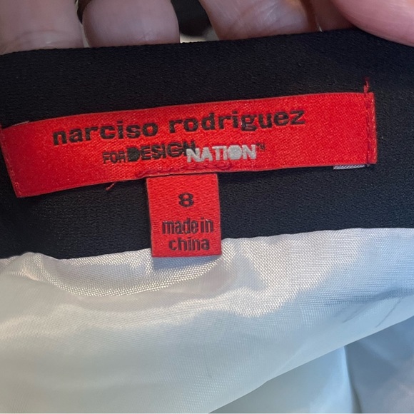 Narciso Rodriguez Color Block Pencil Skirt Sz 8 NWT - Picture 7 of 8